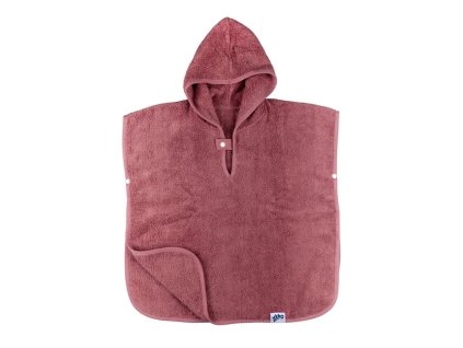 XKKO Organic BIO Bavlnené pončo - Mesa Rose