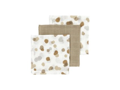 Mušelínová plena-žínka 3-balení - Stains sand