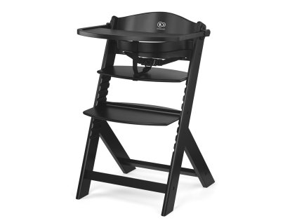 KINDERKRAFT Stolička jedálenská Enock Black