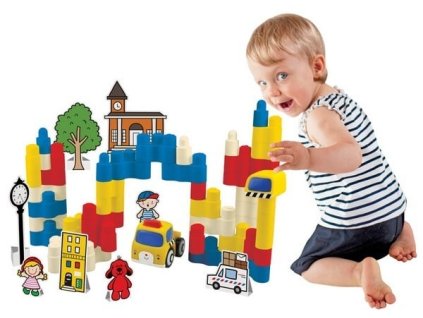 Ks Kids Popboblocs Postavte si svoje kocky - City