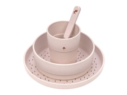 Dish Set PP/Cellulose Little Forest rabbit