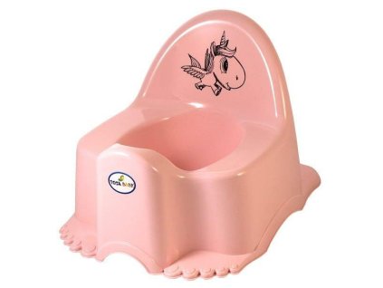TEGA BABY Nočník ECO s melódiou Jednorožec ružový