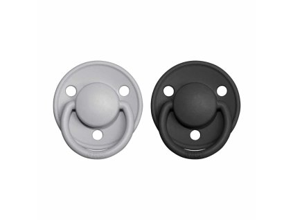 BIBS De Lux cumlíky zo silikónu 2ks - one size