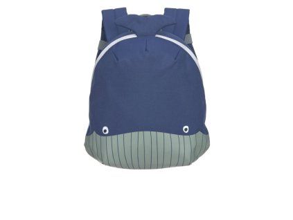 Tiny Backpack About Friends whale dark blue