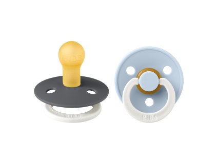 BIBS Colour cumlíky z prírodného kaučuku 2ks - veľkosť 1