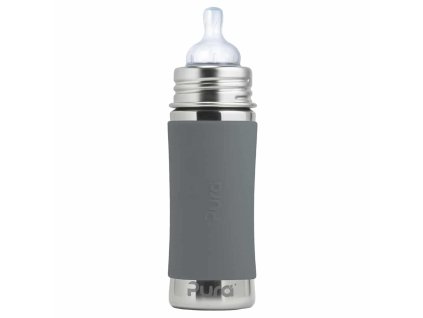 Pura nerezová dojčenská fľaša 325ml