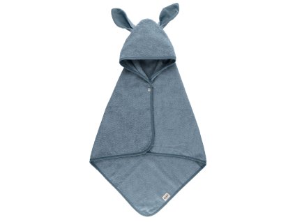 BIBS Kangaroo osuška s kapucňou z BIO bavlny