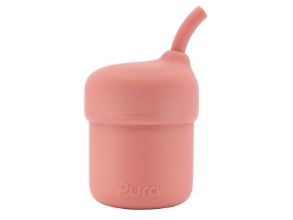 Pura my-my silikónový pohárik so slamkou