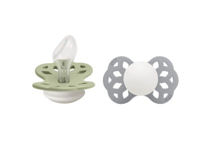 BIBS Infinity anatomické cumlíky zo silikónu 2ks - veľkosť 2