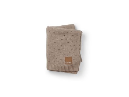 Pointelle Blanket Elodie Details - Tender Taupe