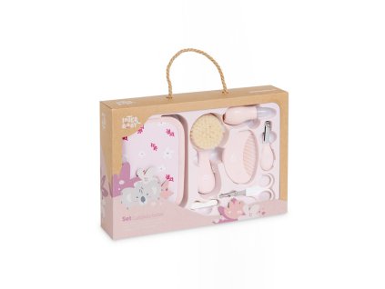 INTERBABY | Hygienická sada BEBÉ - ružová