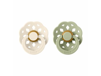 BIBS Boheme cumlíky z prírodného kaučuku 2ks - veľkosť 1