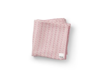 Deka z bambusového mušelínu Elodie Details - Embroidery Anglaise Pink