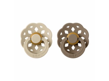 BIBS Boheme cumlíky z prírodného kaučuku 2ks - veľkosť 1