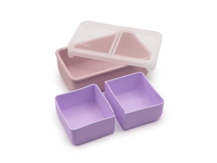 Silikonový bento box na svačinu 700 ml