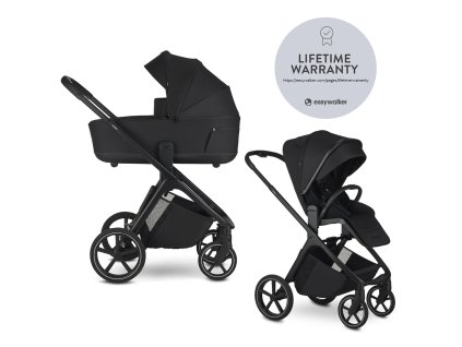 EASYWALKER Kočík kombinovaný Zoey Pure Black