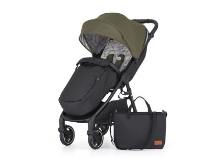 PETITE&MARS Kočík športový Royal3 Black Mature Olive