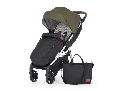 PETITE&MARS Kočík športový Royal3 Silver Mature Olive