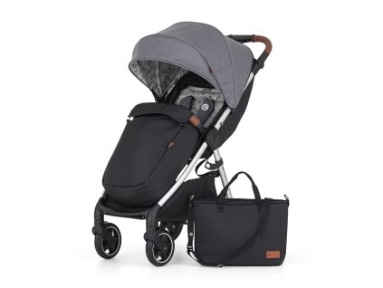 PETITE&MARS Kočík športový Royal3 Silver Ultimate Grey