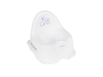 TEGA BABY Nočník ECO Zajačik s melódiou biely
