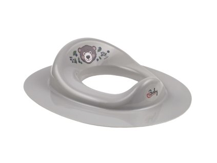 MALTEX Redukcia na WC The Nature Buddies Medveď - Grey