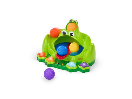 BRIGHT STARTS Hračka interaktívna Poppin' Ball Frog™ 6m+