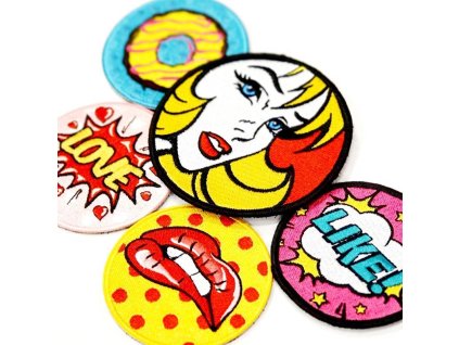 PETITE&MARS Nášivky Fantasy Pop Art