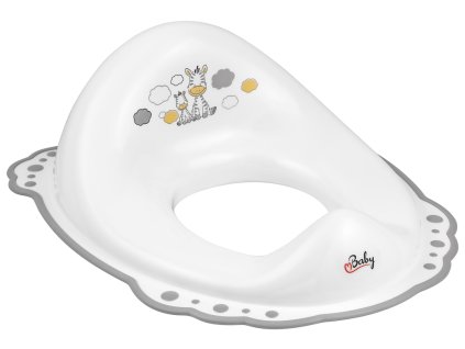 MALTEX Redukcia na WC protišmyková Zebra - White/Grey