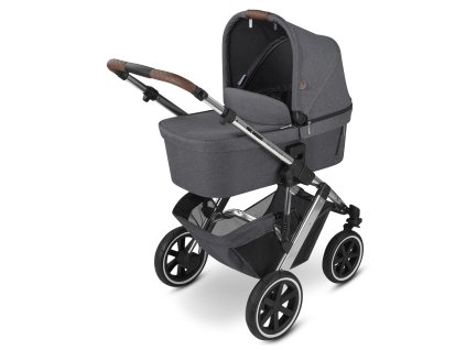 ABC DESIGN Kočík kombinovaný Salsa 4 Air asphalt 2024 + adaptér pre autosedačku zdarma