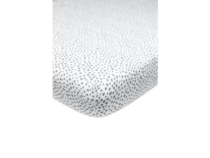 Žerzejové prostěradlo 70x140/150 - Cheetah grey