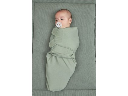 Zavinovačka 2-balení 0-3 měsíce - Cheetah / Forest green