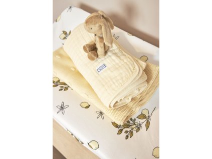 Mušelínové pleny 3-balení - Lemon Soft yellow