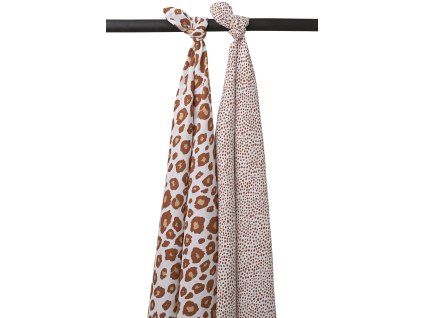 Pleny 2-balení Panter-Cheetah camel