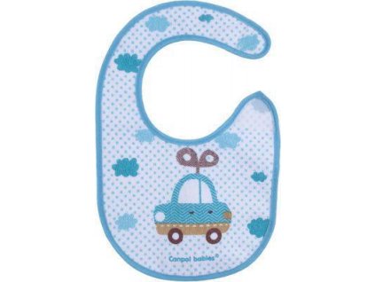 CANPOL BABIES Podbradník 1ks Toys - modrý