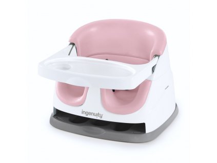 INGENUITY Jedálenská stolička na stoličku 2v1 Baby Base™ Peony 6m+ do 22kg