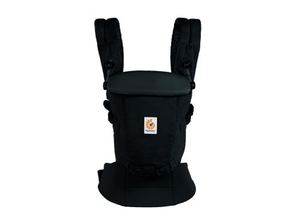 ERGOBABY | ADAPT Soft Touch Cotton - Onyx Black+ zavinovačka ZDARMA