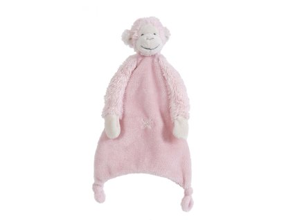 HAPPY HORSE | prítulka Opička Mickey ružová veľkosť: 28 cm