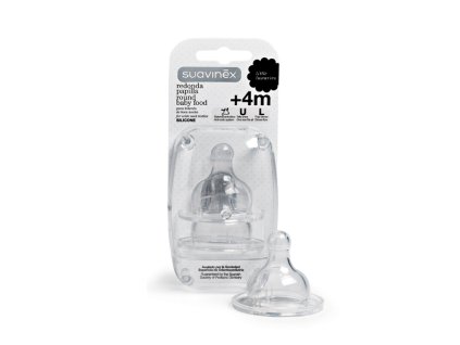 SUAVINEX | Náhradný cumlík SX PRO Fyziologický XL EXTRA SILNÝ PRIETOK 2 KUSY