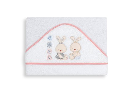 INTERBABY | Osuška froté BABY - RUŽOVÁ