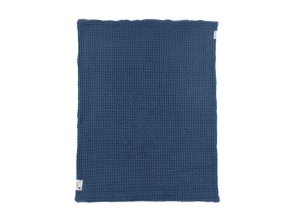 Deka Waffle Teddy fleece - Indigo