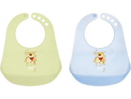 CANPOL BABIES Podbradník plastový - chlapček - rôzne druhy