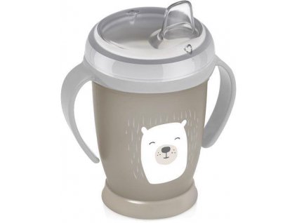 LOVI Hrnček nevylievací Buddy Bear 250ml 12m+