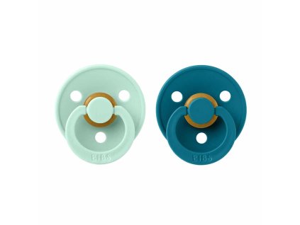 BIBS Colour cumlíky z prírodného kaučuku 2ks - veľkosť 1