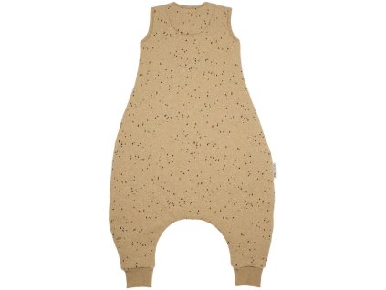 Jumper Rib Mini Spot vel.92 - Toffee melange