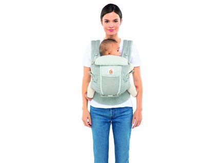 ERGOBABY | ADAPT NOSÍTKO Soft Flex Mesh - Pearl Grey+ zavinovačka ZDARMA