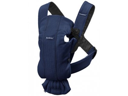 BABYBJÖRN Nosič Mini, Navy Blue 3D Mesh