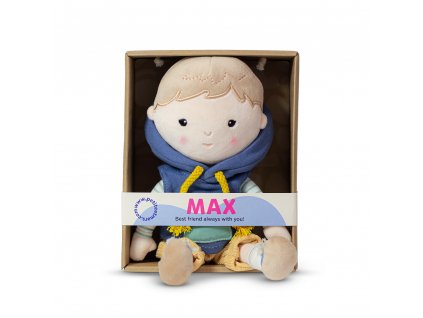 PETITE&MARS Bábika plyšová Max 0m+, 35 cm