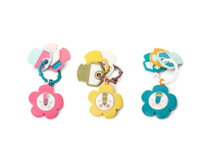 SUAVINEX | HRYZÁTKO Hudobné kľúče - ŽLTÉ