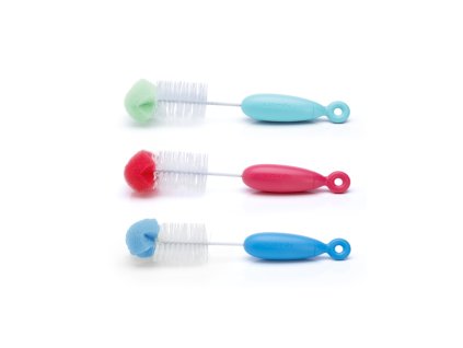 SUAVINEX | Kefa na čistenie fliaš DUO - TYRKYS