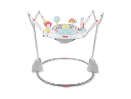 SKIP HOP Skákadlo/Aktívne centrum 2v1 Silver Lining Cloud™ 4m+